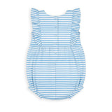 Stripe Knit Romper With Heart Cherries