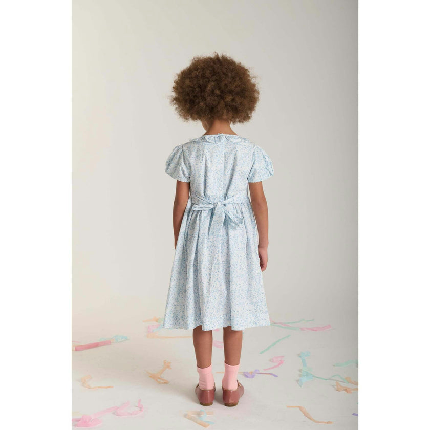 Hand-Smocked Girls Dress - Charlotte