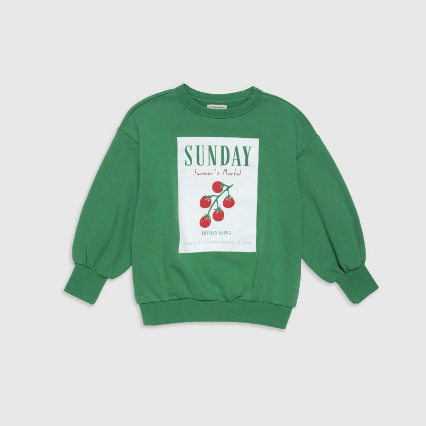 Adult Organic Weekend Sweatshirt in Cucumber