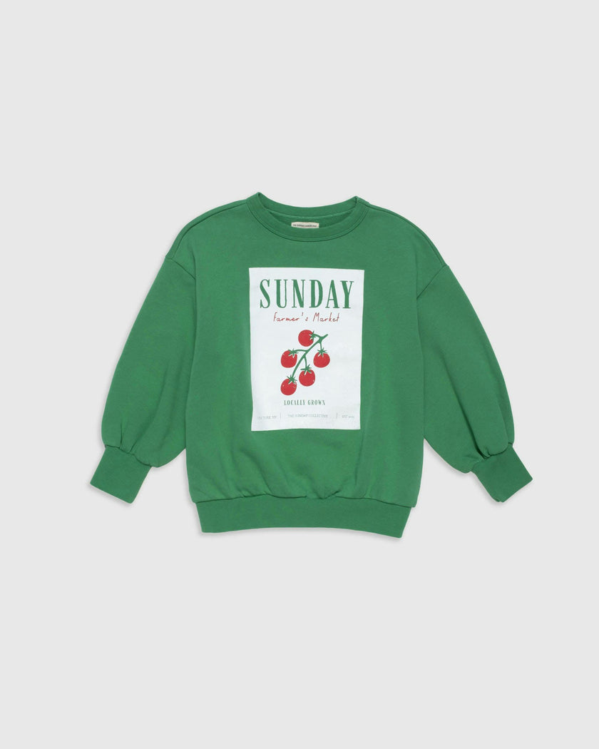 Adult Organic Weekend Sweatshirt in Cucumber