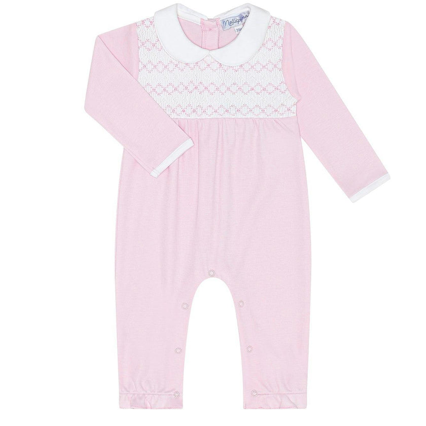 Signature Smocked Girls Playsuit