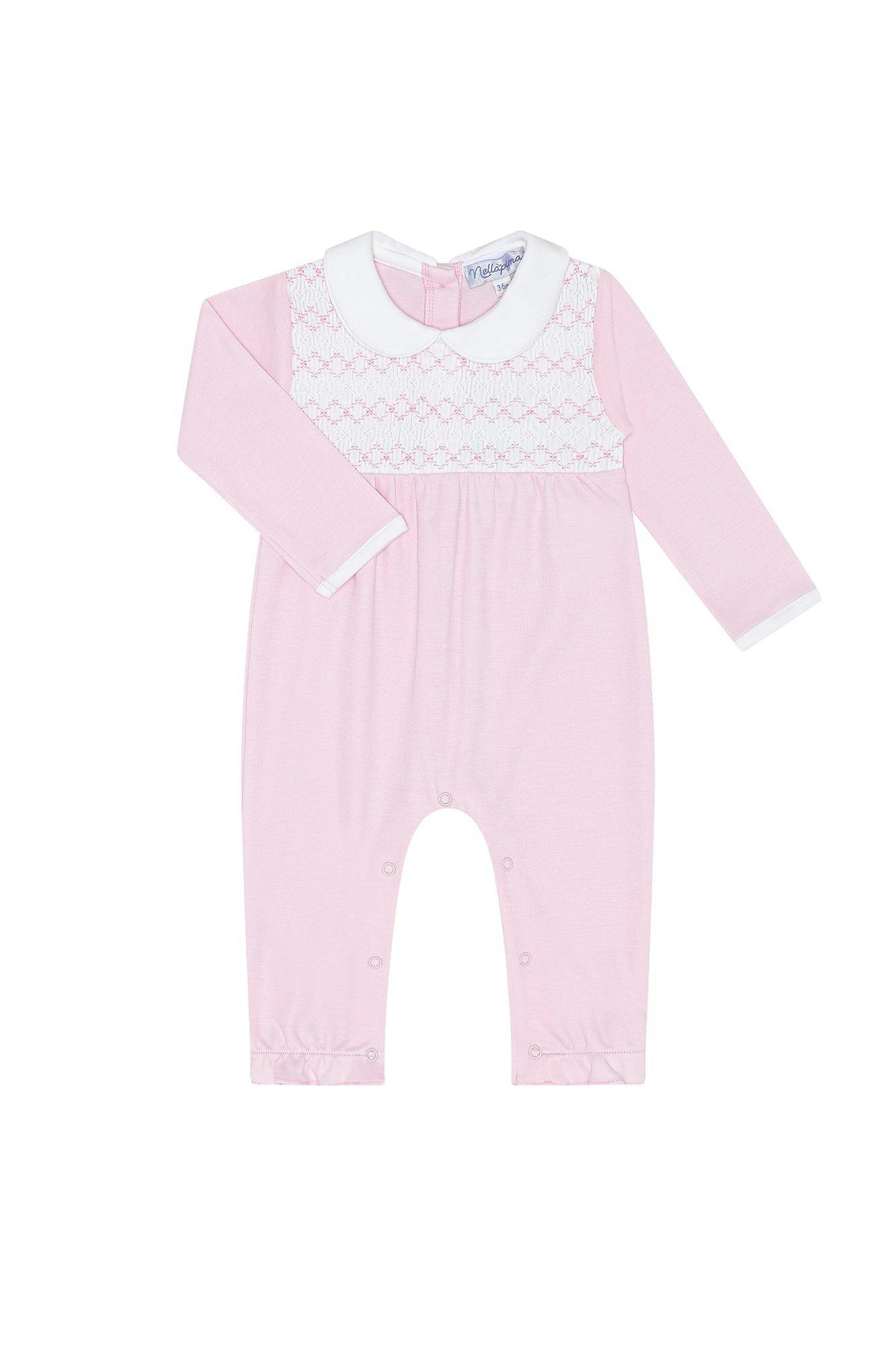 Signature Smocked Girls Playsuit