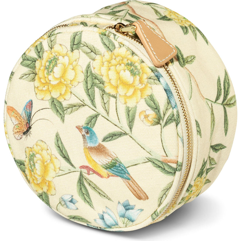 Aerin & Gracie Round Jewelry Case