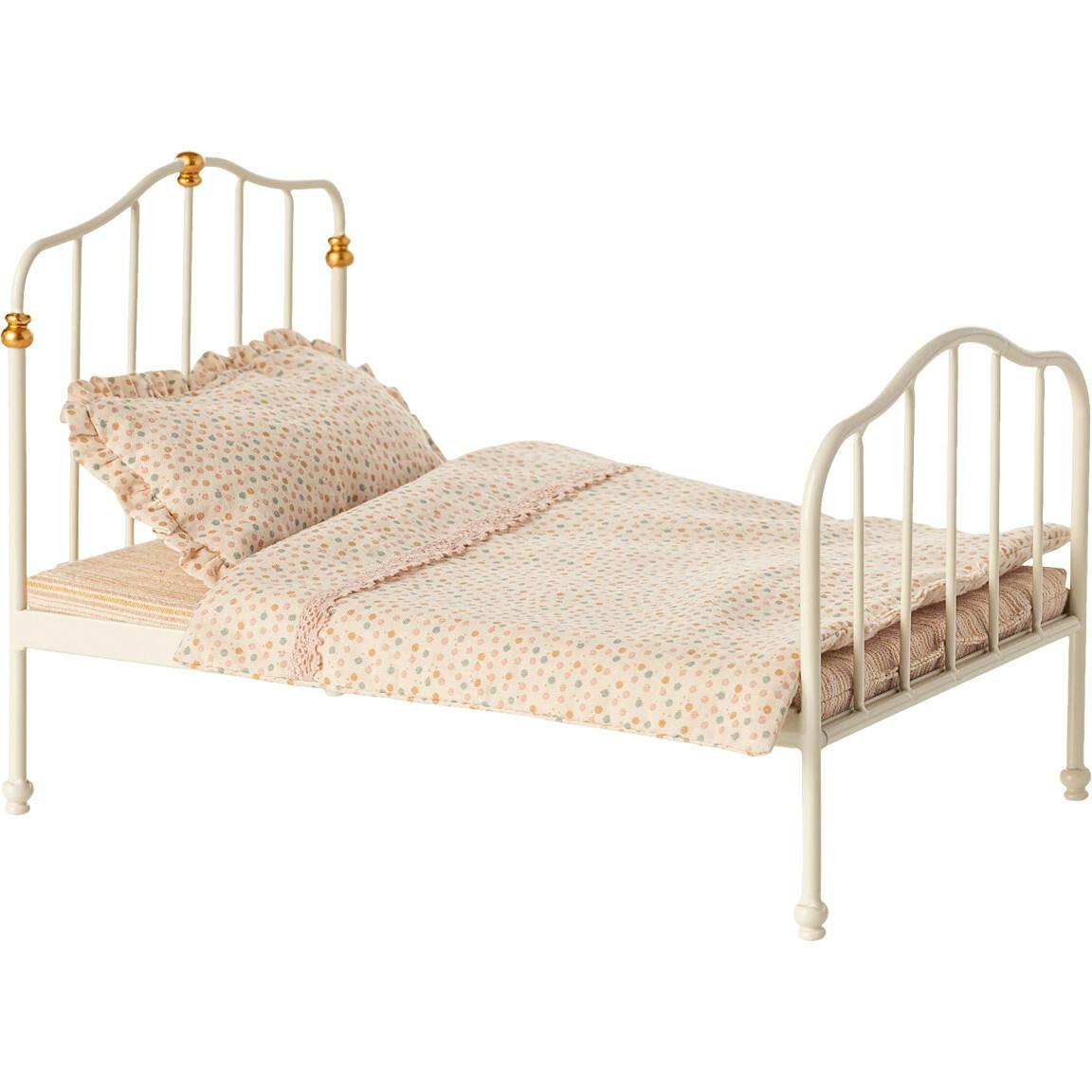 Vintage Bed, Mouse - Off-White