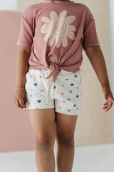 Girl's Shorts Spring Polka Dots