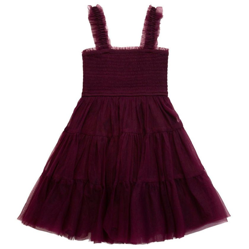 Mini Destiny Dress in Burgundy