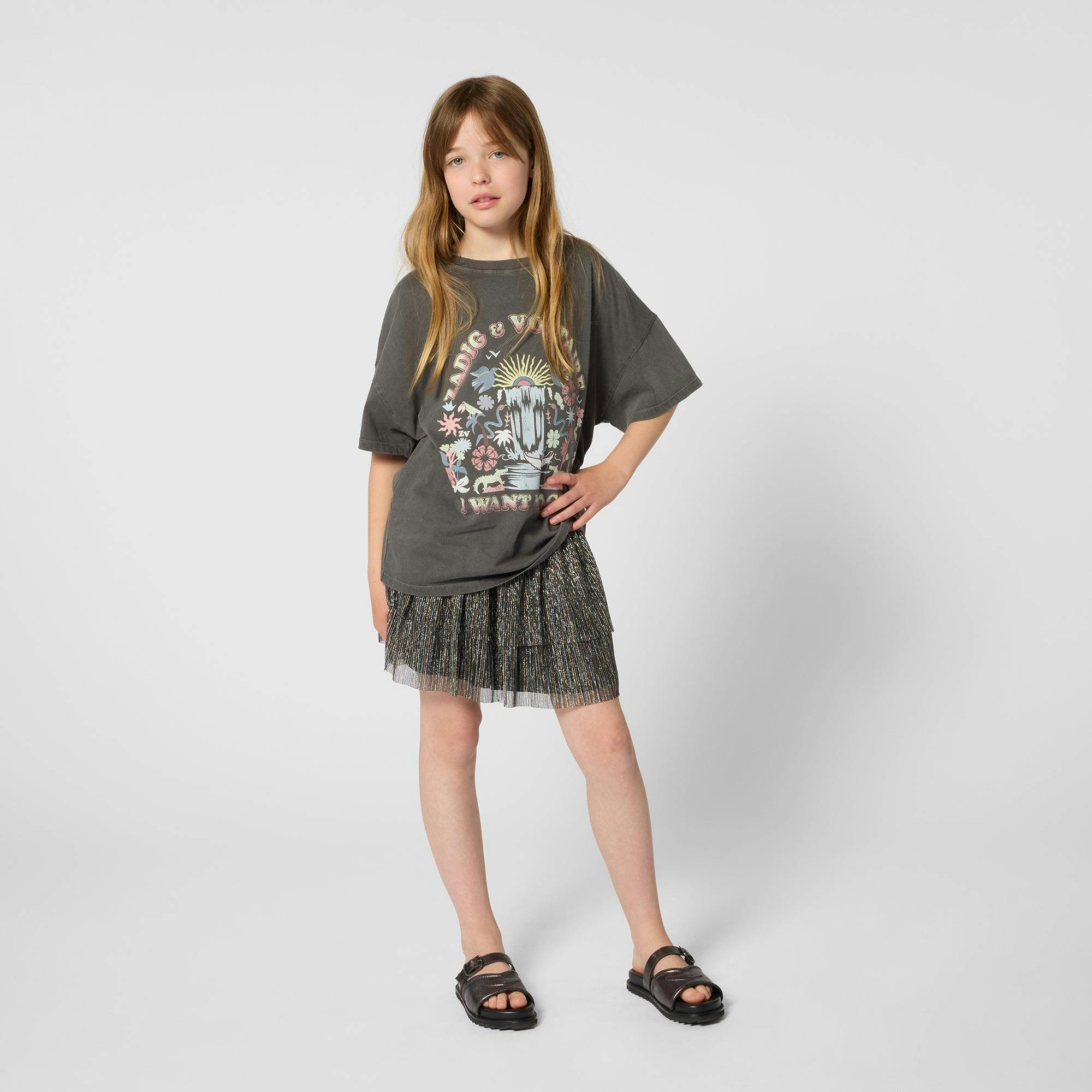 ZADIG & VOLTAIRE Shine Party Skirt - Multicolour