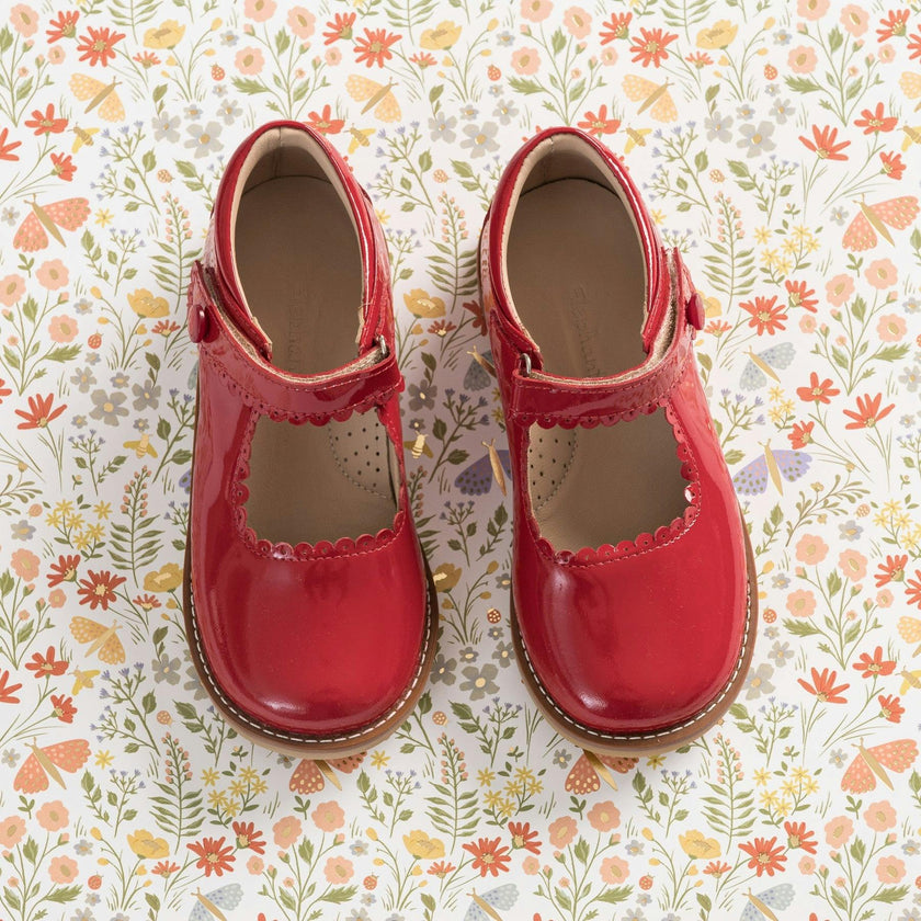 Mary Jane | Red Patent Leather