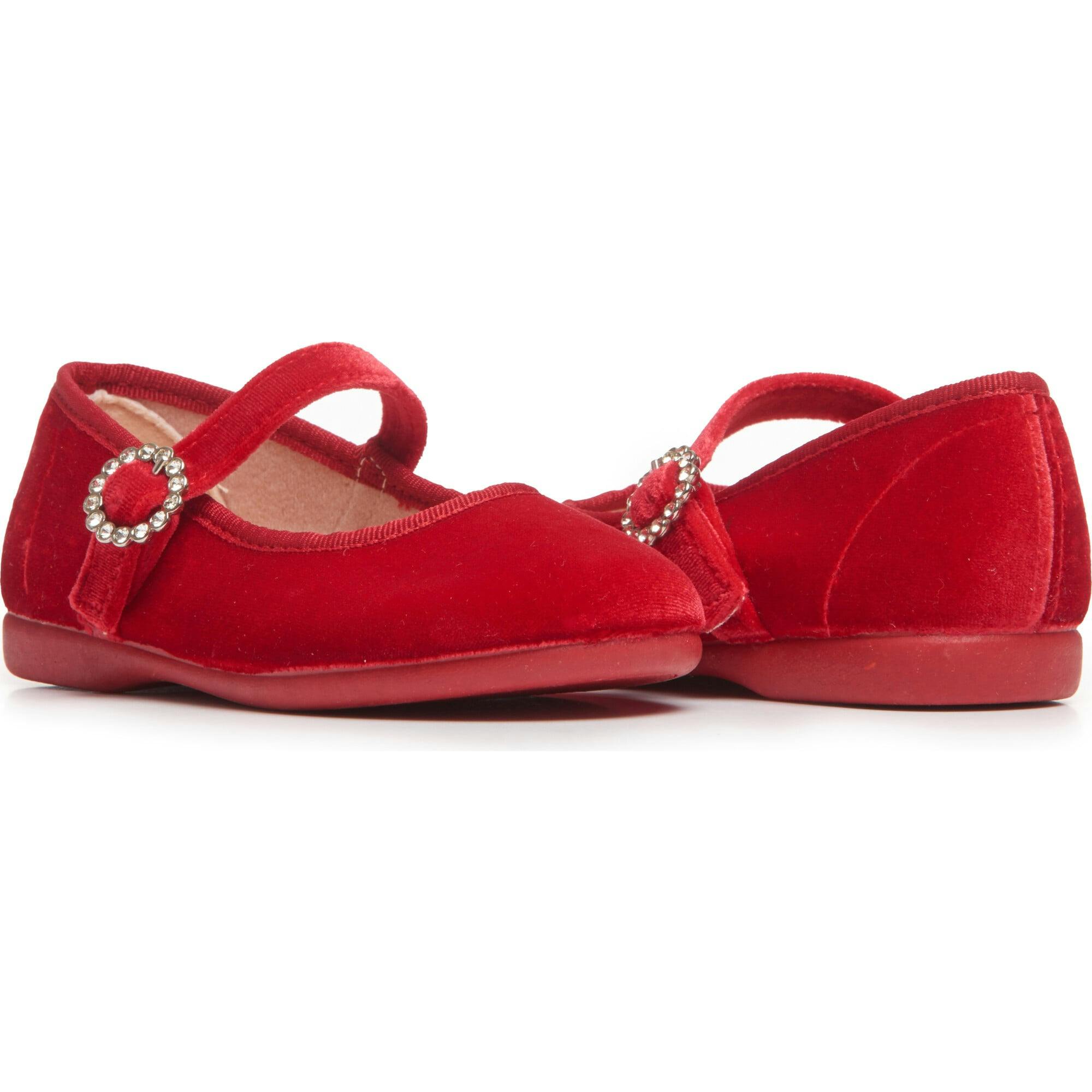 Classic Velvet Mary Janes