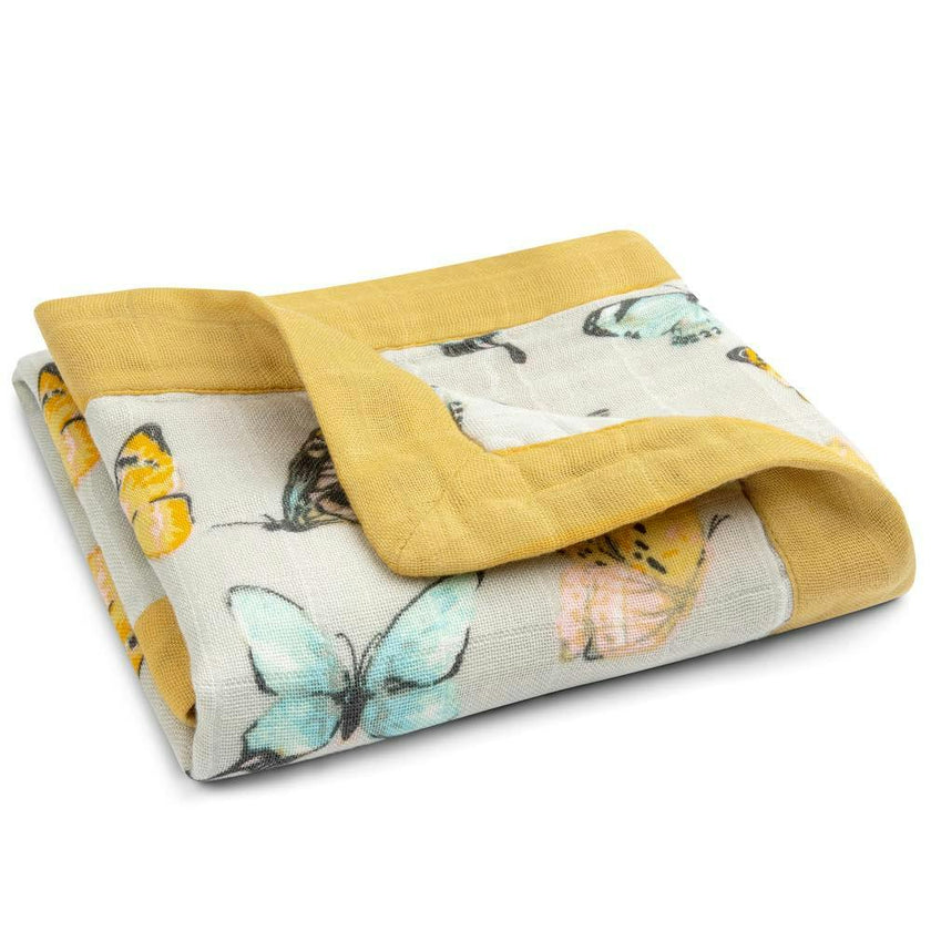 Mini Lovey Two-Layer Muslin Security Blanket