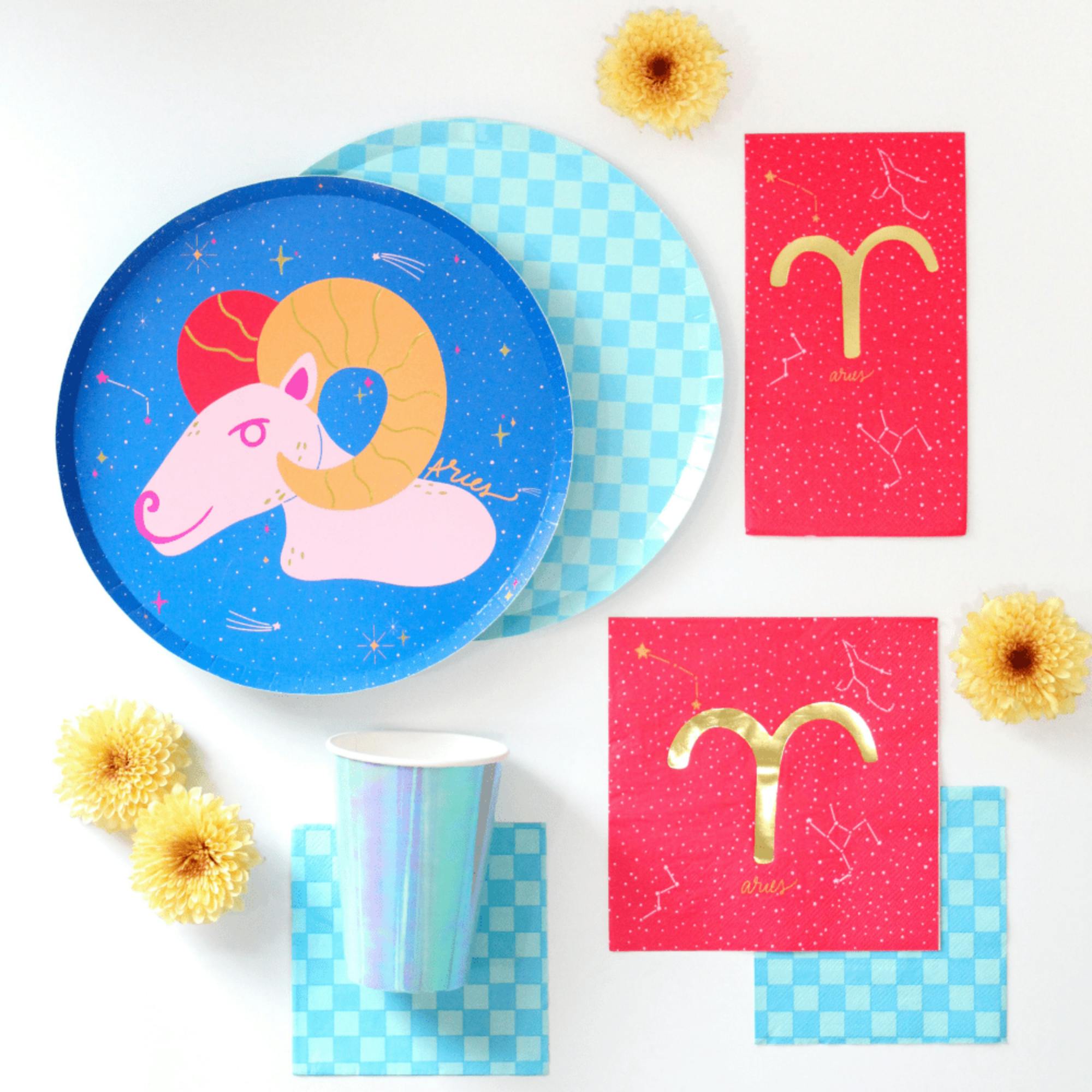 Zodiac Aries Guest Napkins