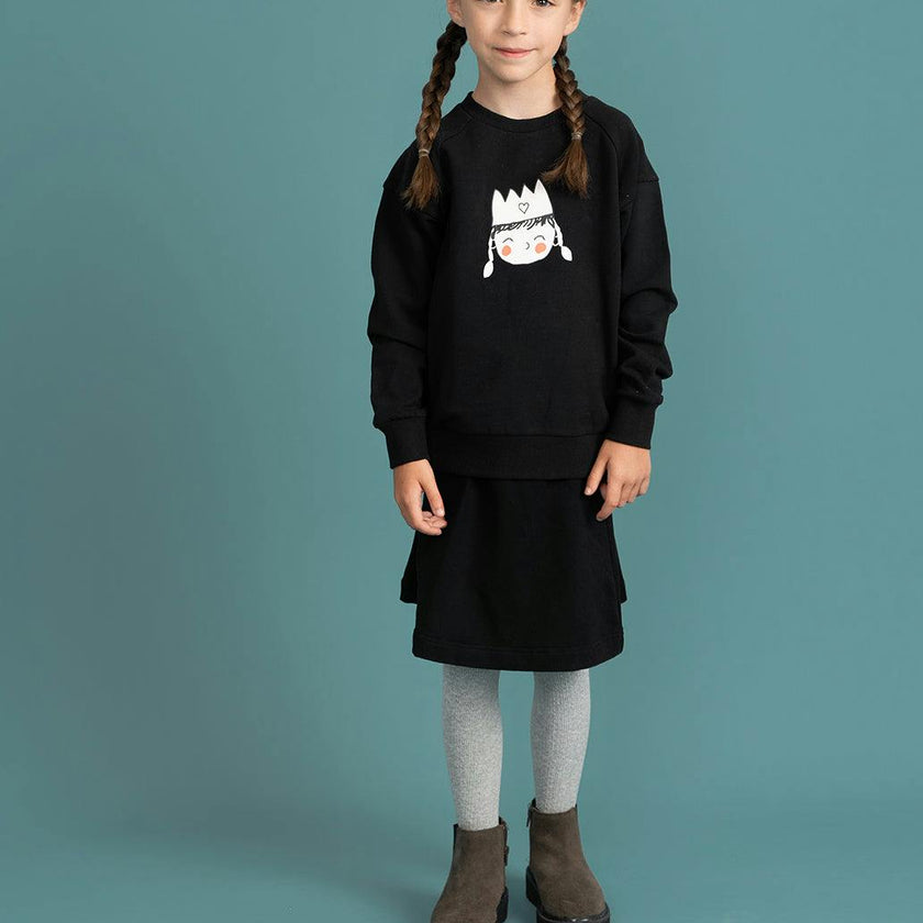 Crown Print Sweatshirt