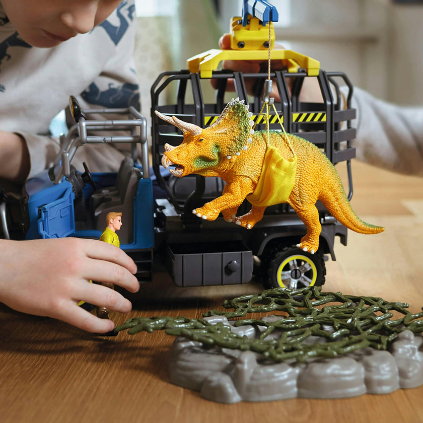 Schleich Dinosaurs: Dino Transport Mission - 13pc Toy Playset