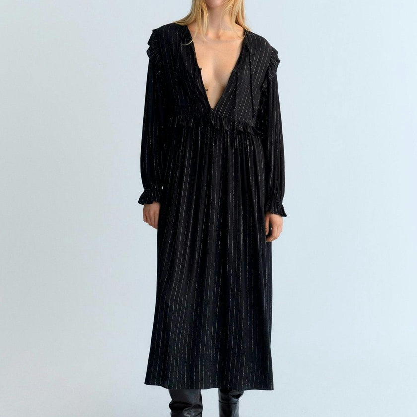 Lua Woman Dress Eclipse Noir
