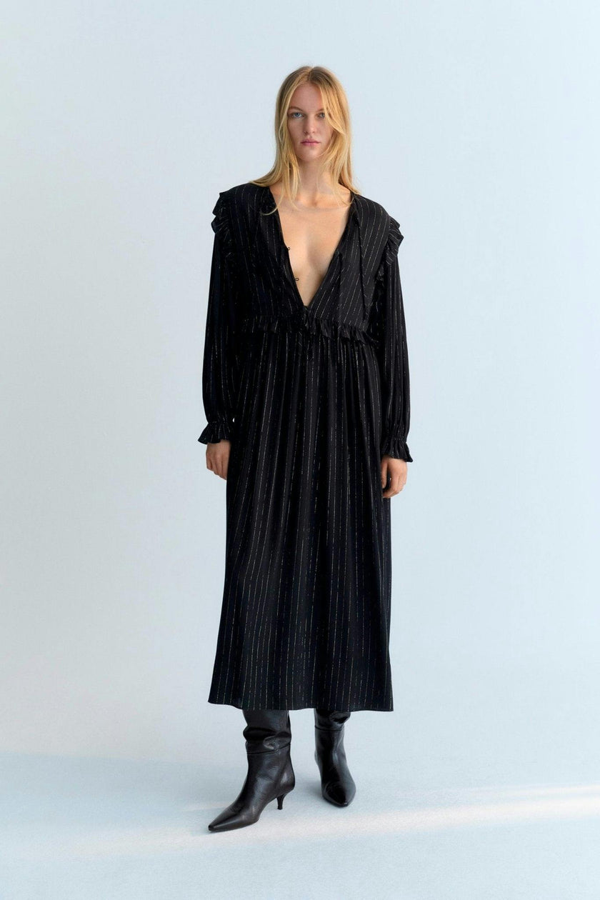 Lua Woman Dress Eclipse Noir