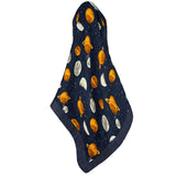 Planets Mini Lovey Two-Layer Muslin Security Blanket