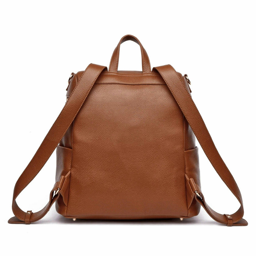 Monaco Diaper Bag | Latte Brown