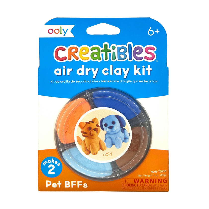 Creatibles Mini Air Dry Clay Kit - Pet BFFs - 2 Designs
