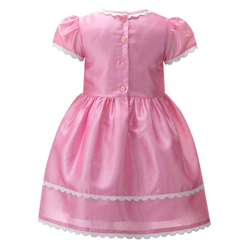 Eloise Taffeta Scalloped Dress
