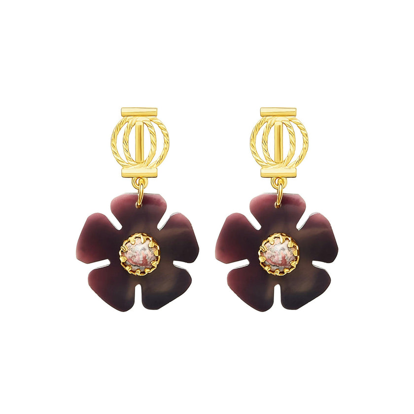 Moonflower Earrings