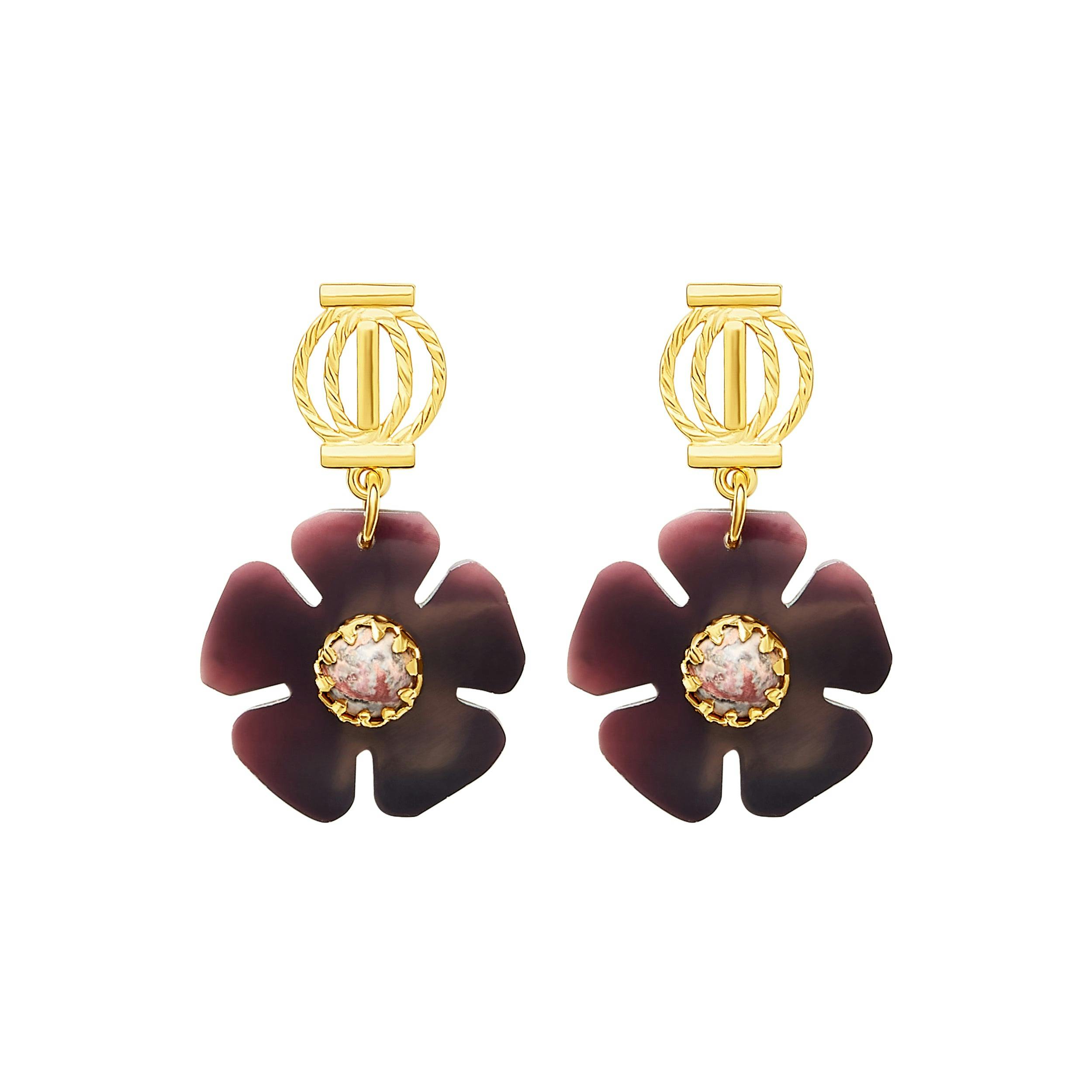 Moonflower Earrings
