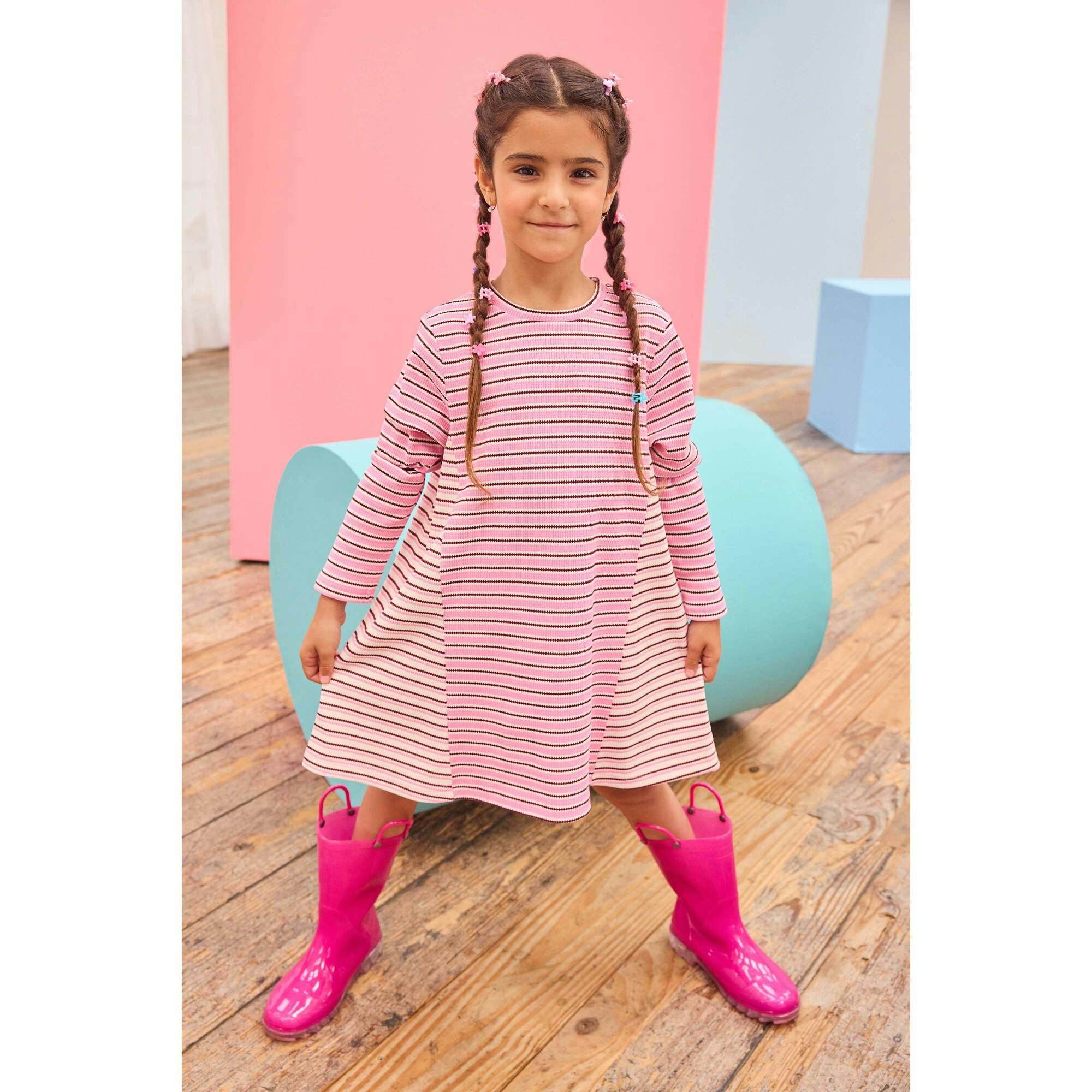 Mixed Stripe Dress