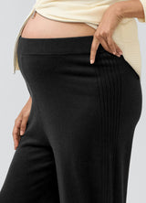 Wide Leg Knit Maternity Sweater Pant
