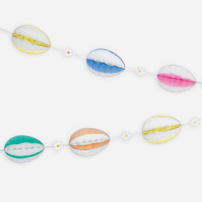 Honeycomb Egg Garland