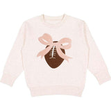 Coquette Football Patch Sweatshirt - Natural