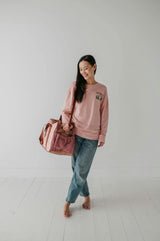 Women's Pullover Mama in Burlwood