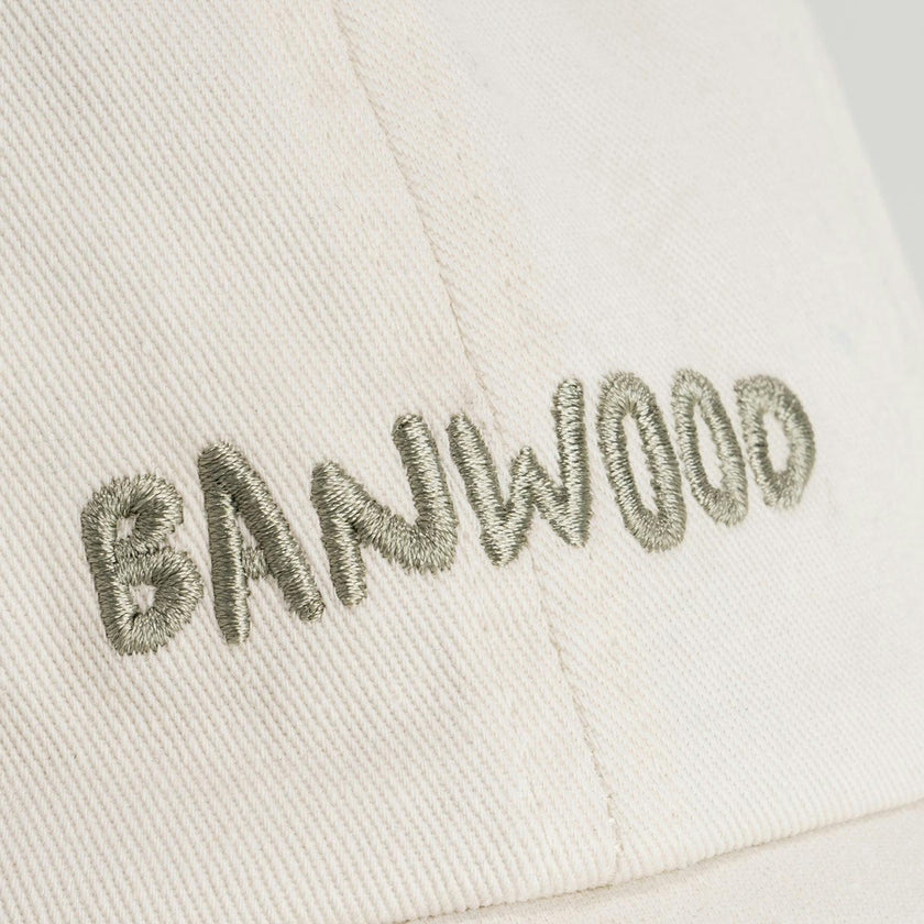 BANWOOD WASHED CAP - CREAM