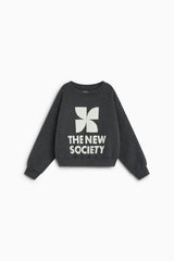 TNS Logo Sweatshirt Dark Grey Melange