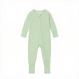 Pistachio Gingham Bamboo Sleeper