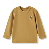 Peanut Brushed Long Sleeve T-Shirt