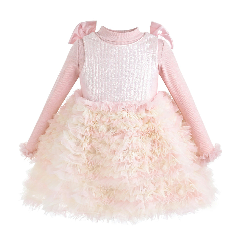 Blush Pink Madeleine Enchanted Two‑Piece Dress Set