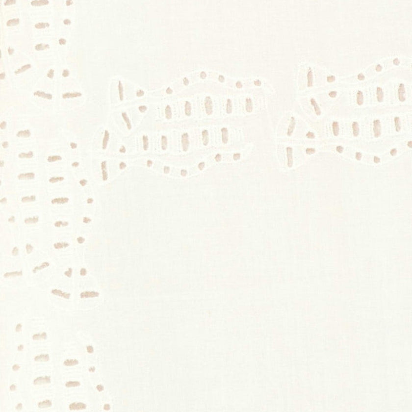 Ica Dress in White Marine Eyelet