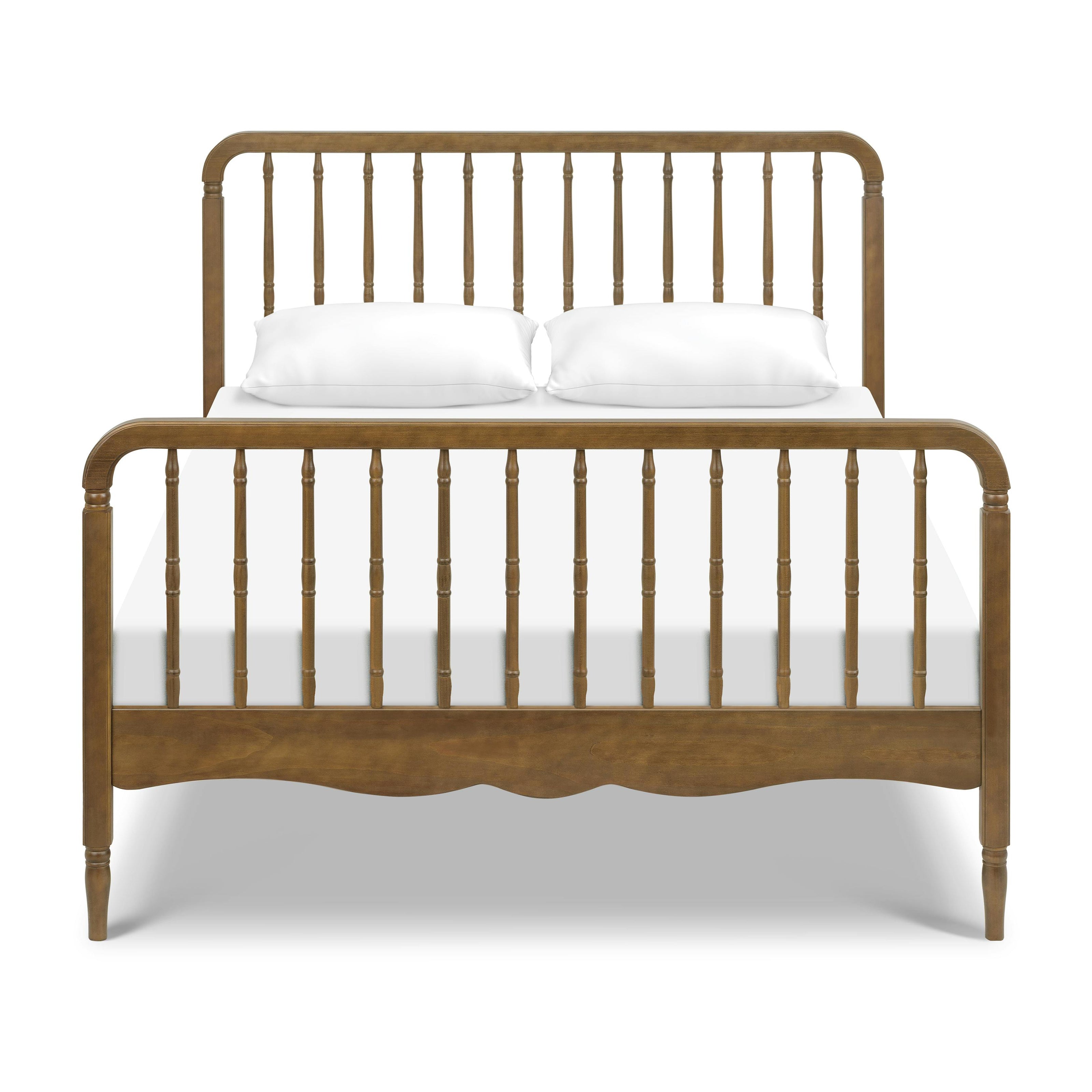 Liberty Spindle Full Bed in Natural Walnut