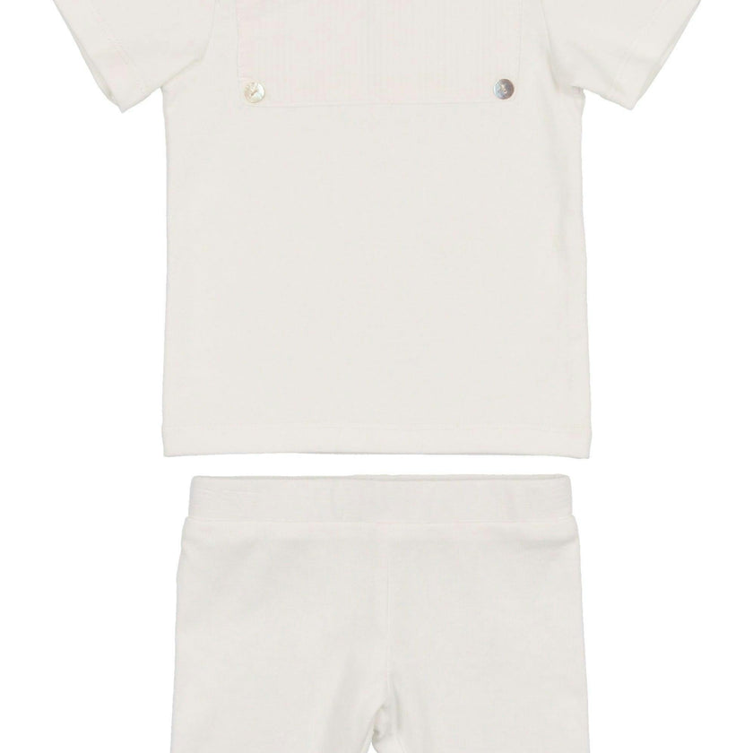 Poplin Bib Top & Short Set