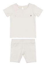 Poplin Bib Top & Short Set