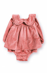 Rose Lila Bubble Romper