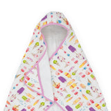 Toddler Hooded Towel - Brain Freeze