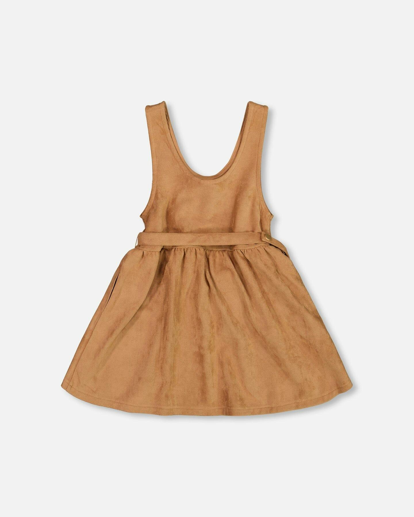 Stretch Suede Effect Jumper with Bag