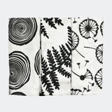 Plant Print Muslins Burp Cloths