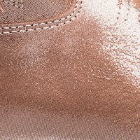 Hannah Suede Boot | Metallic Blush