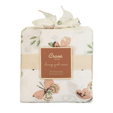 Parker Butterfly Cotton Quilted Change Pad Cover
