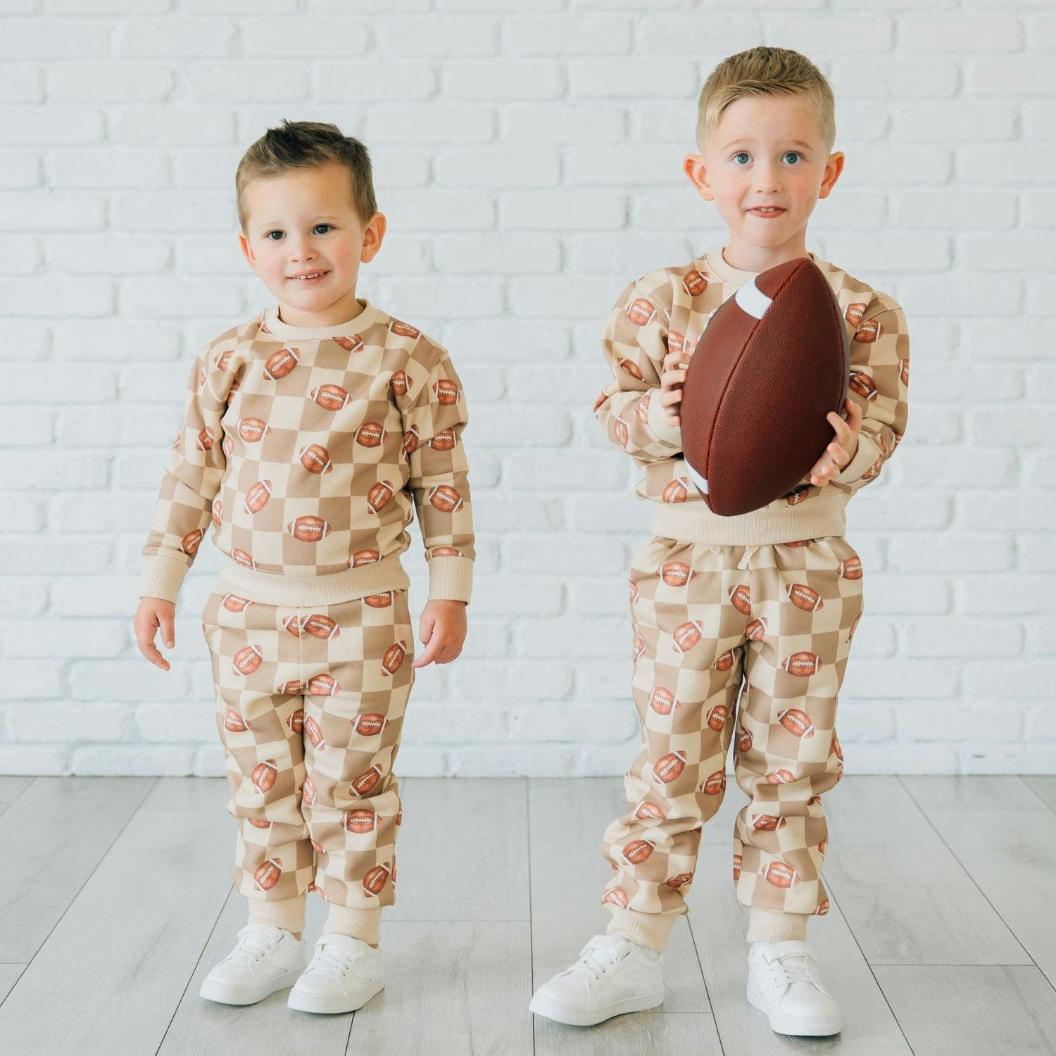 Football Checkered Jogger