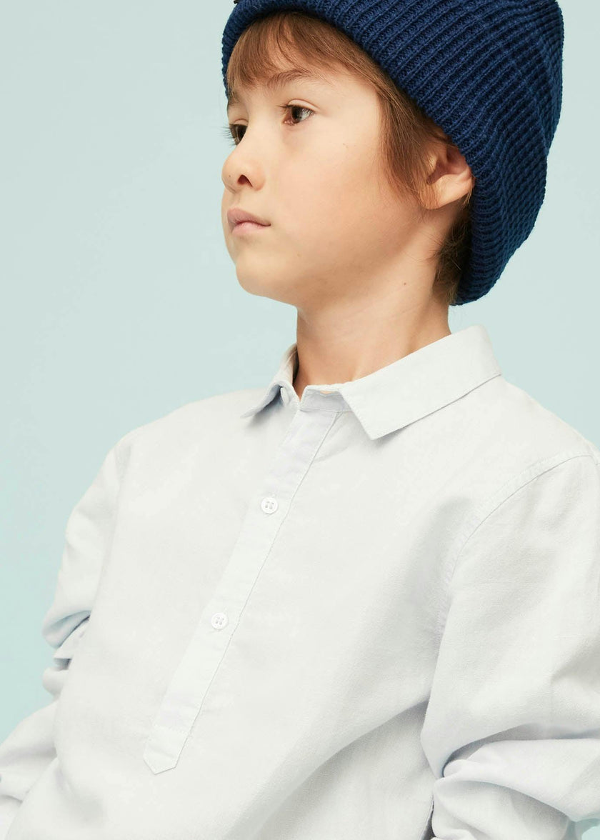 Linen Cotton Kaftan Shirt
