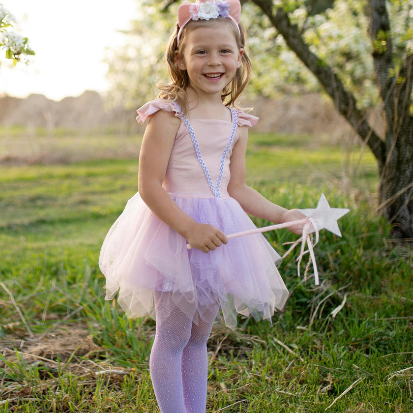 Pink Shimmer Unicorn Dress & Headband