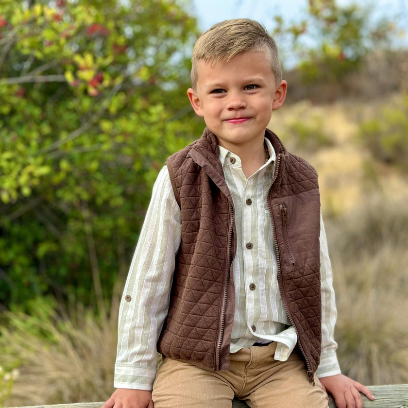 HUNTER Brown Vest