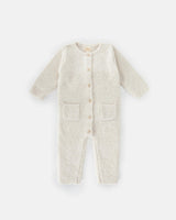 Long Sleeve Jumpsuit - Fuzzy
